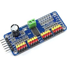 aklow akyoleticaret PCA9685 I2C 16 Kanal 12 Bit Pwm Sinyal Oluşturucu Kart