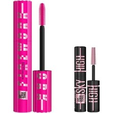 aklow akyoleticaret Lash Sensational Firework ve Mini Lash Sensational Sky High Cosmic Black Maskara Makyaj Seti