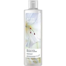 aklow akyoleticaret Senses White Lily Beyaz Zambak Kokulu Duş Jeli 250 ml