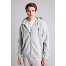 Defacto  Erkek Hırka D7599AX/GR210 Grey Melange