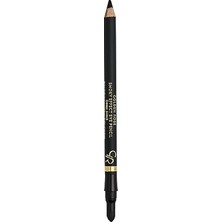 aklow akyoleticaret Smoky Effect Eye Pencil No: 01 Deep Black Sünger Aplikatörlü Siyah Göz Kalemi