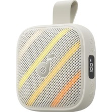 Şanal Soundcore Boom Go 3i Bluetooth 6.0 Taşınabilir Hoparlör, 24 Saat Çalma Süresi, 15W Bassup 2.0 Ses, Rgb Işık Gösterisi, IP68 Su Geçirmez, Bej - D5103
