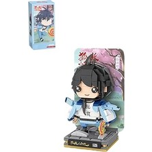 aklow akyoleticaret Micro Anime Serisi 1322 Modeli 349 Parça Dekoratif Oyuncak Yapım Seti Yapı Blok FFLZ-1322