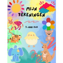 aklow akyoleticaret Mijn Tekeningen; 3 Jaar Oud: Tekenboek Voor Kinderen, Cadeauboekje Voor Jongens En Meisjes (Dutch Edition)