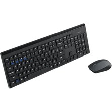 aklow akyoleticaret 8110M Türkçe Q Bluetooth Kablosuz Klavye ve Mouse Seti