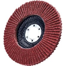 aklow akyoleticaret Flap Disk Zımpara 115 x 22 mm x 40 Kum, 10 Adet