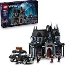 aklow akyoleticaret 76786 Wednesday Morticia’nın Evi 10 Yaş ve Üzeri 1002 Parça Yapım Seti