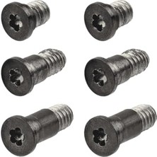 aklow akyoleticaret Kapak; MacBook Pro 13 Inç Alt Vidaları Screw Set, A1708 A2159 A2289 A2338 M1 M2 Uyumlu, Pentalobe P5 Yedek Vida, Gümüş & Uzay Grisi Yedek Parça Gri