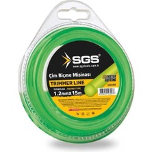Şanal SGS4300 Tırpan Misinası 1.2mm 15MT Yuvarlak Yeşil
