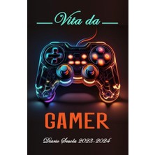 aklow akyoleticaret Gamer Okul Günlüğü 2023 2024, A5 (13,97 x 21,59 Cm), 215 Pagine