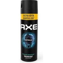 aklow akyoleticaret 200 ml 48 Erkek Sprey Deodorant Apollo Saat Etkileyici Koku