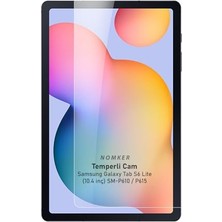 aklow akyoleticaret Samsung Galaxy Tab S6 Lite P610 P615 Uyumlu Temperli Kırılmaz Cam Ekran Koruyucu, Glass 10.4 Inç