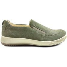 Legero Unisex Süet Ayakkabı Tanaro Bağcıksız 000215-7520 - Yeşil YEŞİL