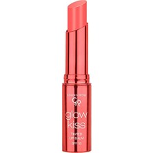 aklow akyoleticaret Glow Kiss Renkli Dudak Balmı Dudak Nemlendiricisi (No: Peach Shake)