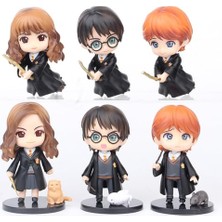 aklow akyoleticaret Harry Potter, Hermione, Ron Koleksiyon Figür Seti 6 Parça