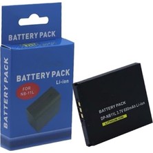 aklow akyoleticaret Canon Uyumlu NB-11L Fotoğraf Makinesi Bataryası, 680 Mah