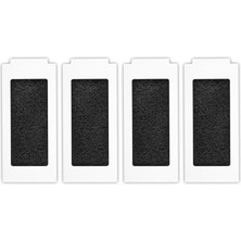 aklow akyoleticaret (4 Adet) T30 Pro Omni Hepa Filtre, Ecovacs Deebot T30 Pro Omni; T30 Pro Max; T30 Omni; T30S; T30S Combo/yeedi M12 Pro+, Süpürme Robotu Elektrikli Süpürge Yedek Parçaları 4 Filtre
