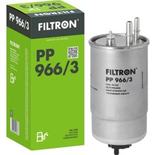 Filtron PP966-3 | Yakıt Filtresi Fiat 1.3-1.6 Mjet Linea Doblo Fiorino Punto Bravo