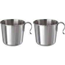 Şanal 2 Adet Ikea Grılltıder Kupa, Paslanmaz Çelik, 33 cl