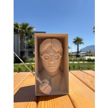 Şanal Mevv Harry Potter Büst Kitap Tutucu Dekoratif Obje 10 x 10
