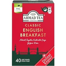 aklow akyoleticaret Classıc Englısh Breakfast 40 x 2 G