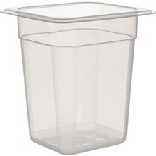Şanal Corona Professional 1/6 Kare Pp Gastronom Küvet Gövde 176X162X200
