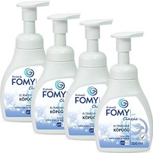 aklow akyoleticaret Classic Köpük Sabun 300 Ml, 4 Adet