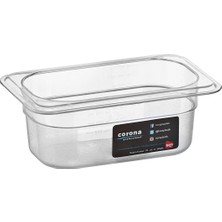 Şanal Corona Professional 1/9 Dikdörtgen Pc Gastronom Küvet Gövde 176X108X65