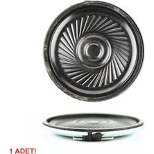 aklow akyoleticaret Hoparlör, Alkatronik Ince 4 cm 50 Ohm 0.5W Yuvarlak Speaker 40 mm 0.5 W Ses Müzik Amfi Ses Oluşturucu