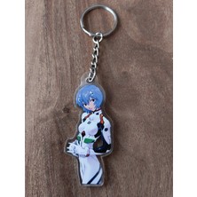 Owlbag Company Owl Bag Neon Genesis Evangelion Rei Ayanami Desenli Acrylic Anahtarlık Çanta Süsü