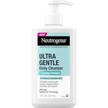 aklow akyoleticaret Ultra Nazik Günlük Yüz Temizleyicisi Hassas Ciltler Için, Yağsız, Sabunsuz, Hipoalerjenik ve Komedojenik Olmayan Köpüklü Yüz Yıkama, 12 ml