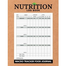 aklow akyoleticaret Beslenme Günlüğü ve Makro Takip Defteri, Öğün, Kalori, Protein, Yağ, Karbonhidrat, Lif, Şeker, Sodyum ve Potasyum Takibi