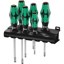 aklow akyoleticaret 334/6 Raflı Tornavida Seti Kraftform; Plus Lazer Uç + Raf, 6 Parça, 05105650001