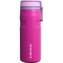 Şanal Stanley The Iceflow Twist Flip Termos 0.47 Lt Violet Blossom
