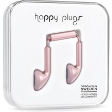 Şanal Happy Plugs Kulak Içi Kulaklık Pink Gold 7835