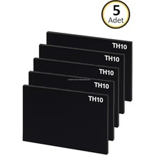 aklow akyoleticaret TH10 110X80X3 mm 5 Tig Gazaltı ve Argon Kaynakları Optik Sınıf Çapak Işığa Karşı Koruma Adet Labor Kaynak Maskesi Camı Filtre Standartlara Uyumlu Elektrik Kaynağı Mig Mag