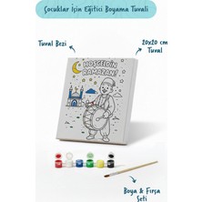 Tabdiko Ramazan Eğitici Boyama Seti Davulcu ile Hoş Geldin Ramazan (Şövalesiz)
