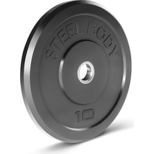 Olympic Rubber Bumper Weight Plate - 10 Lb. / 25 Lb. / 35 Lb. / 45 Lb. Workout Weights