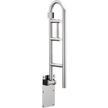 Şanal Moen R8962FD 76,20 cm Kapaklı Banyo Tutacağı, Tuvalet Kağıdı Tutuculu