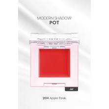 aklow akyoleticaret Parlak Jel Dokulu Tekli Göz Farı Modern Shadow Pot (204 Apple Peak) 204 Apple Peak