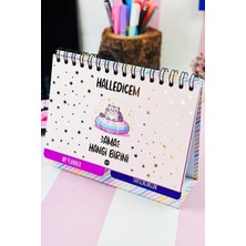 Özel Tasarımlı Yeni Nesil Masa Üstü Planner 2 Sayfa Sticker (Halledeceğim Ama)