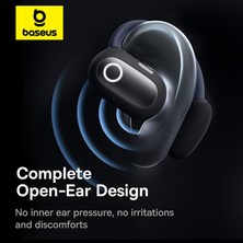 Şanal Baseus Eli Sport 1 Open-Ear Tws Siyah