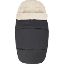 aklow akyoleticaret Polar Astarlı Konforlu Ayak Örtüsü Twillic Black