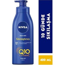 aklow akyoleticaret Sıkılaştırıcı Süt Q10 + C Vitamini, 48 Saat Vücut Nemlendirme, 10 Günde Sıkılaşma, Kuru Ciltler Için