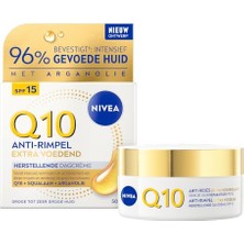 aklow akyoleticaret Q10 Kırışıklık Karşıtı Ekstra Besleyici Gündüz Bakım Kremi 50 Ml, SPF15, Kuru Olgun Cilt, Yenileyici