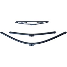 aklow akyoleticaret Ön ve Arka Cam Silecek Seti, Ford Focus 2 Sw Turnier ile Uyumlu 2009-2010-2011