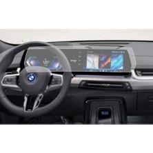 aklow akyoleticaret Bmw Ix2 U10 Kavisli Multimedya Ekranı Için Tek Parça Mat Koruyucu