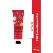 aklow akyoleticaret Çilek Kokulu Nemlendirici El Kremi 75 Ml.
