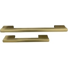 aklow akyoleticaret System 9290 Çizgili Modern Kulp Gold Branch Renk Çok Renkli, 128 mm