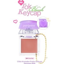 aklow akyoleticaret Ciltte Kremden Pudra Dokuya Dönüşen Allık Tok Blush Keycap (22 Cozy Nap)